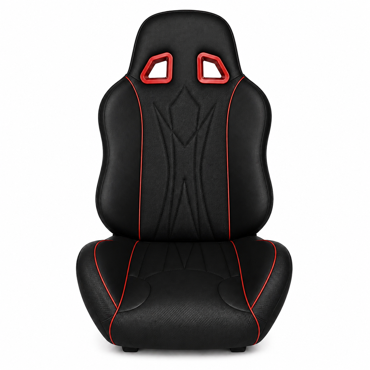 GiantUTV Lowrider Apex Seats (Pair) - Red Piping