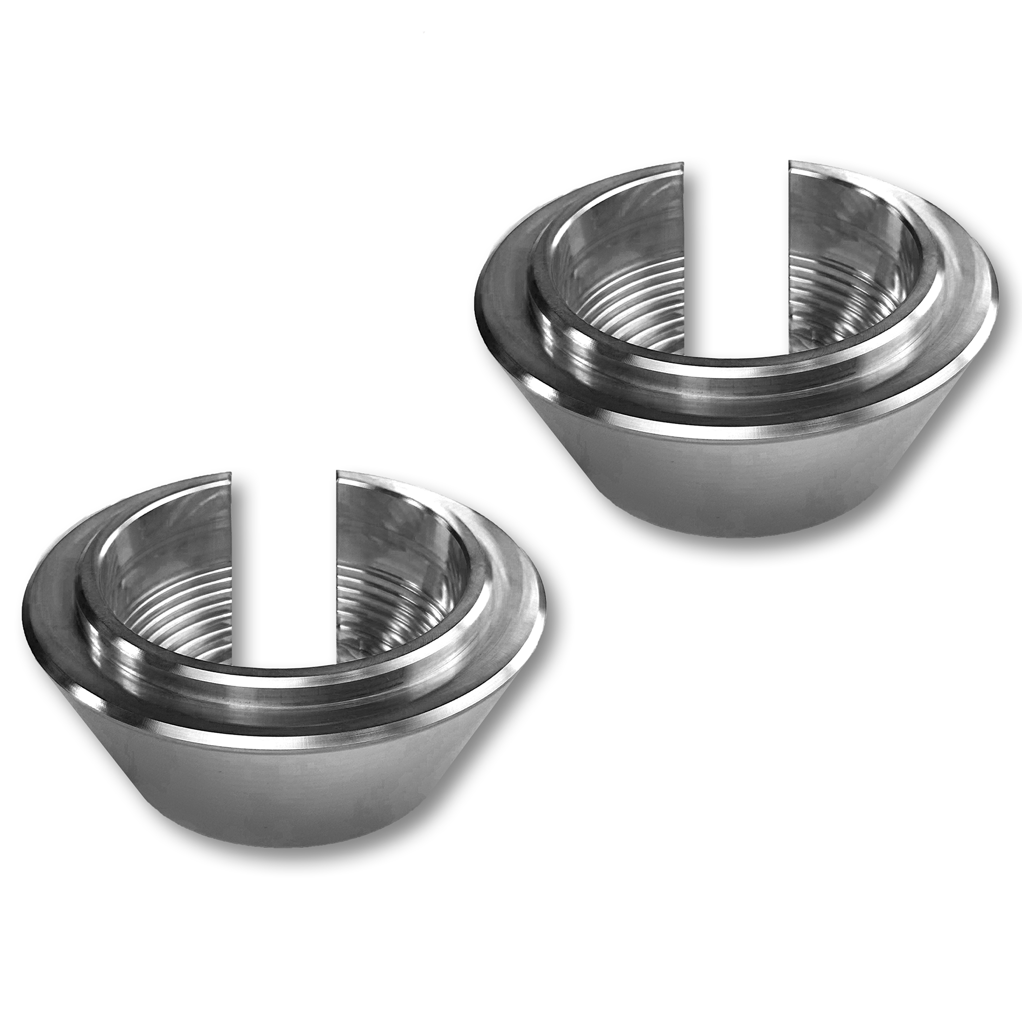 Polaris RZR Pro R/Turbo R/Pro S Billet Front Spring Perch Collars - Set of 2