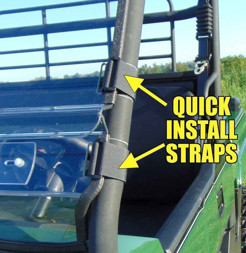 BLOWOUT SPECIAL-Kawasaki Teryx KRX 1000- 1 Pc Scratch-Resistant Windshield