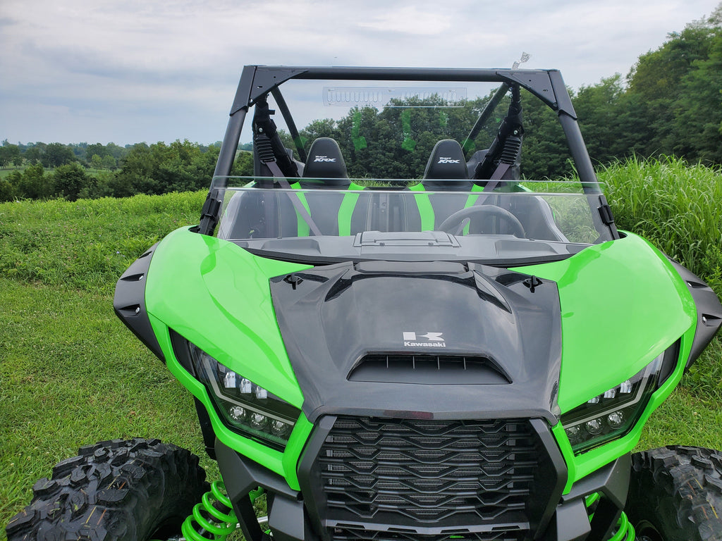 Kawasaki Teryx KRX Crew - Scratch-Resistant Half Windshield